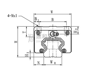 HGH系列線性導軌